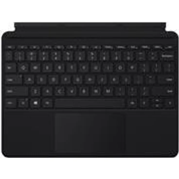 Microsoft Surface Go Type Cover - Tastatur - mit Trackpad, Beschleunigungsmesser - hinterleuchtet - Deutsch - Schwarz - kommerziell - für Surface Go, Go 2 (KCN-00027)