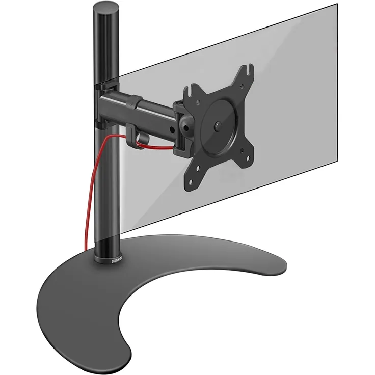 Duronic DM25D1 Monitor-Standfuß / Monitor-Erhöhung / Monitorhalterung / Tischständer für einen LCD und LED Bildschirm oder ein Fernsehgerät
