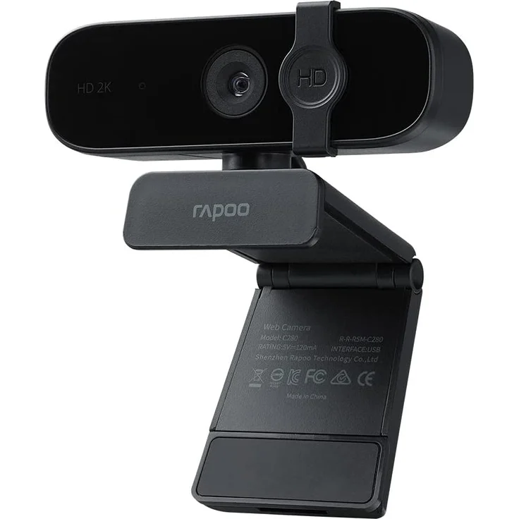 Rapoo XW2K - Web-Kamera - Farbe - 2560 x 1440 - Audio - USB 2.0 - MJPEG – Bild 2