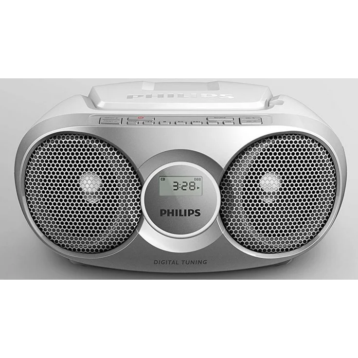 Philips AZ215S CD-Soundmachine (Digital UKW, Audioeingang, 3 Watt, leicht bedienbar) silber – Bild 3