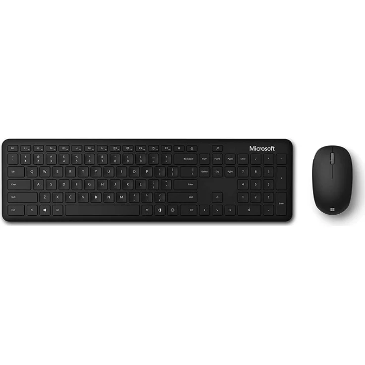 Microsoft Bluetooth Desktop - Tastatur-und-Maus-Set - kabellos - Bluetooth 4.0 - Deutsch QWERTZ - mattschwarz (QHG-00006)