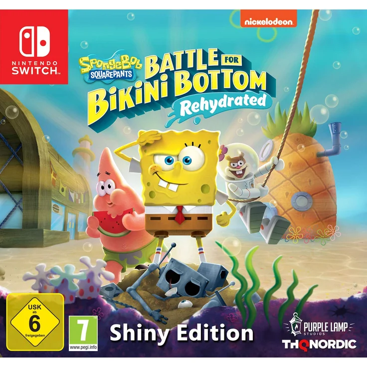 Spongebob SquarePants - Battle for Bikini Bottom Rehydrated (Shiny Edition) (Switch) – Bild 1