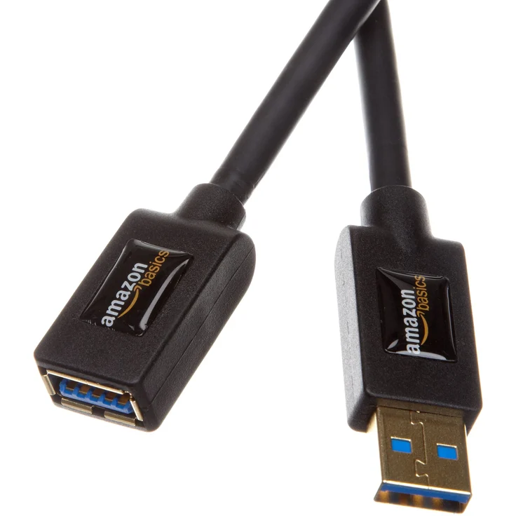 AmazonBasics USB 3.0-Verlängerungskabel (A-Stecker auf A-Buchse) 3 m (Abwärtskompatibilität zu USB 2.0 und 1.1 ) - Preisvergleich – Bild 1