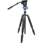 SIRUI VHD-2004 DREI--Einbeinstativ mit Universalplattform und VH-10 Videoneiger