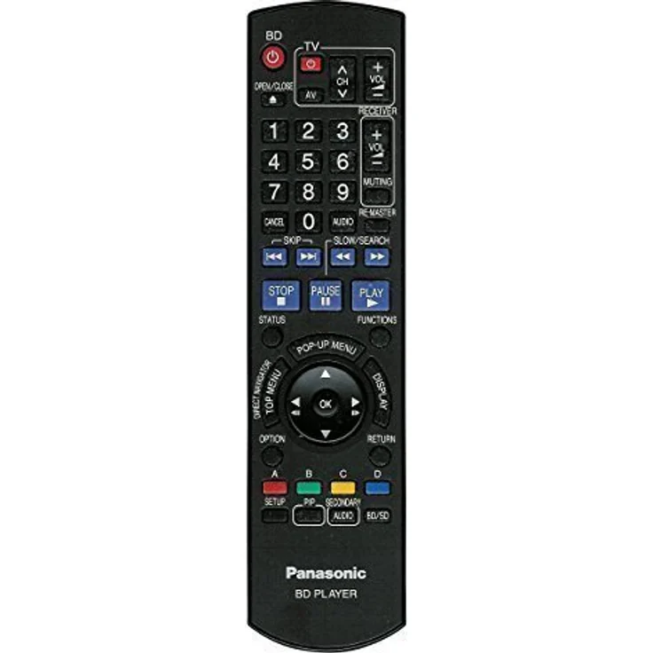 Panasonic Original Fernbedienung N2QAYB000185 für Panasonic Bluray
