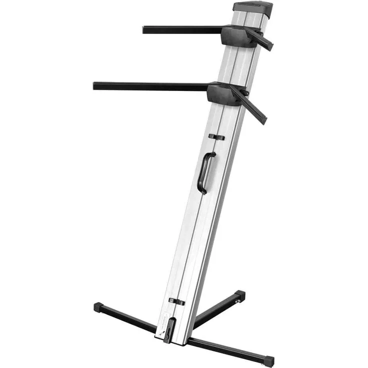 Ultimate Support AX-48 Pro SILVER, Apex® Säulen-Keyboardständer, silber