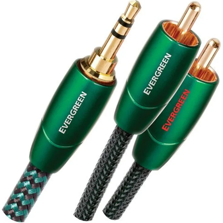 AudioQuest Evergreen - 3,5 mm Klinke auf Cinch - 0,6 m