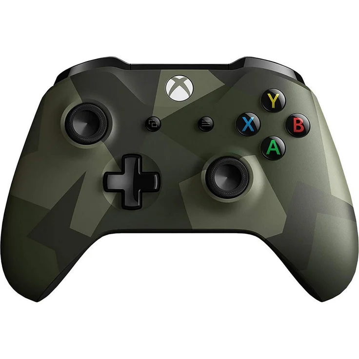 Microsoft Xbox One S Wireless Controller Armed Forces II Special Edition Grün (WL3-00096) (PC, Xbox One, Xbox Series) – Bild 1