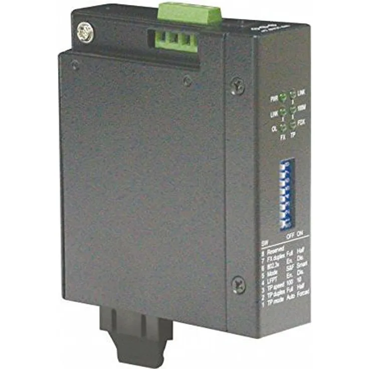 ROLINE 21131143 Industrie Konverter RJ-45 schwarz