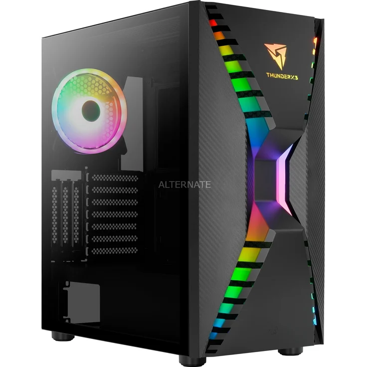 Aerocool Cronus Tower-Gehäuse, schwarz – Bild 1