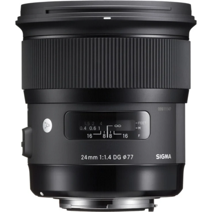 Sigma 24mm F1,4 DG HSM Art Objektiv (77mm Filtergewinde) für Canon Objektivbajonett – Bild 2