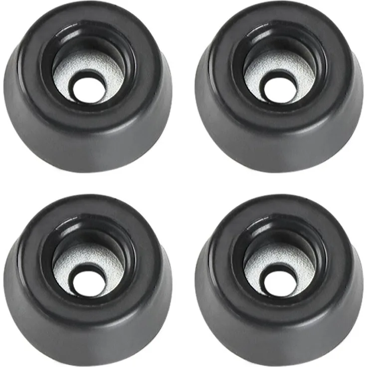 Adam Hall Hardware 4903 M4 AH - 4er Set Gummifuß 20 x 9 mm schwarz im Beutel