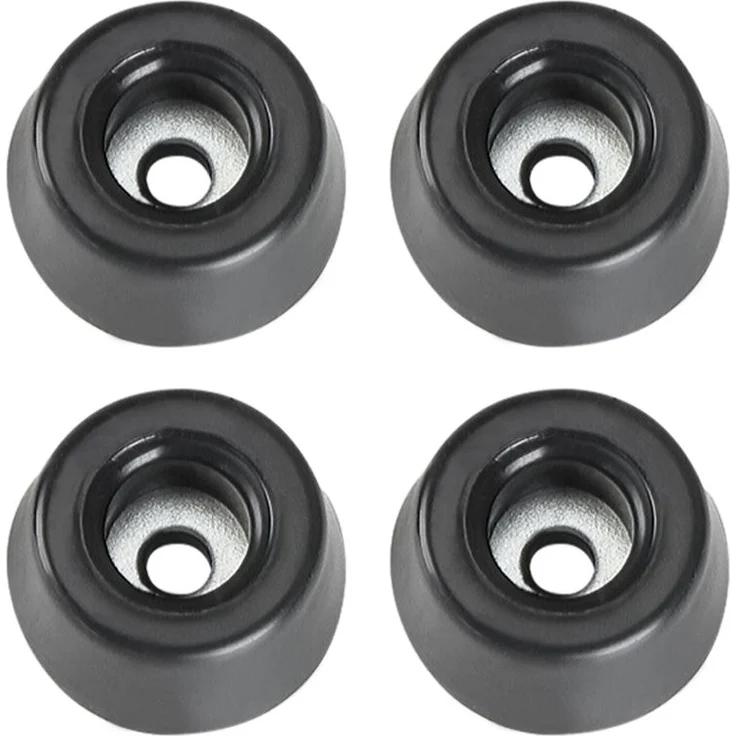 Adam Hall Hardware 4903 M4 AH - 4er Set Gummifuß 20 x 9 mm schwarz im Beutel – Bild 1