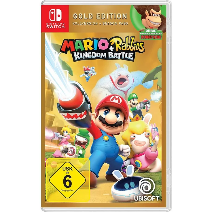 Mario + Rabbids - Kingdom Battle (Gold Edition) (Switch) – Bild 1