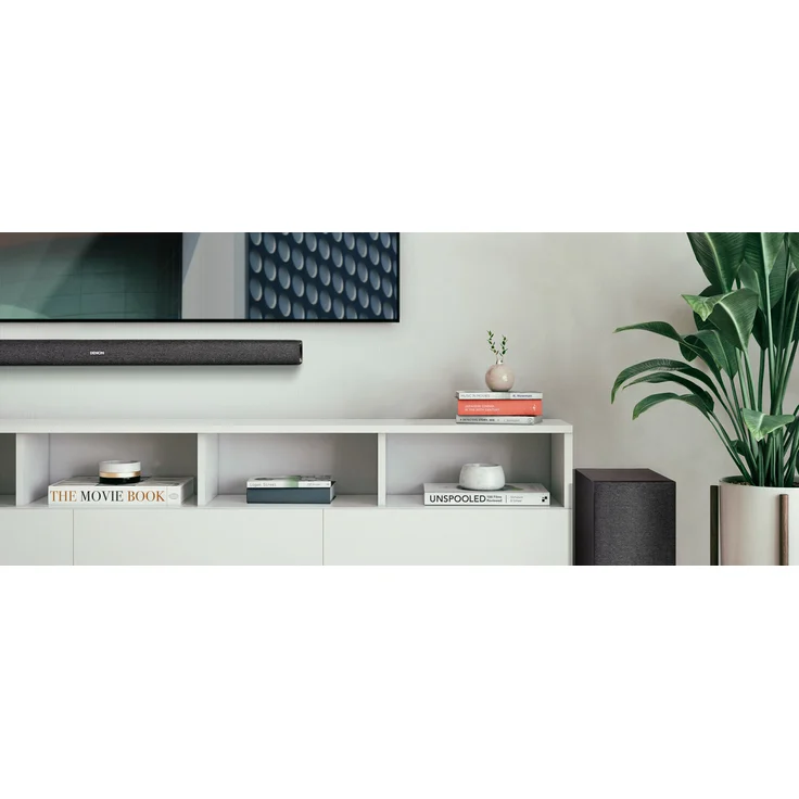 Denon DHT-S416H 2.1 Soundbar mit Subwoofer, kabellos/kabelgebunden, geeignet für TV, schwarz – Bild 13