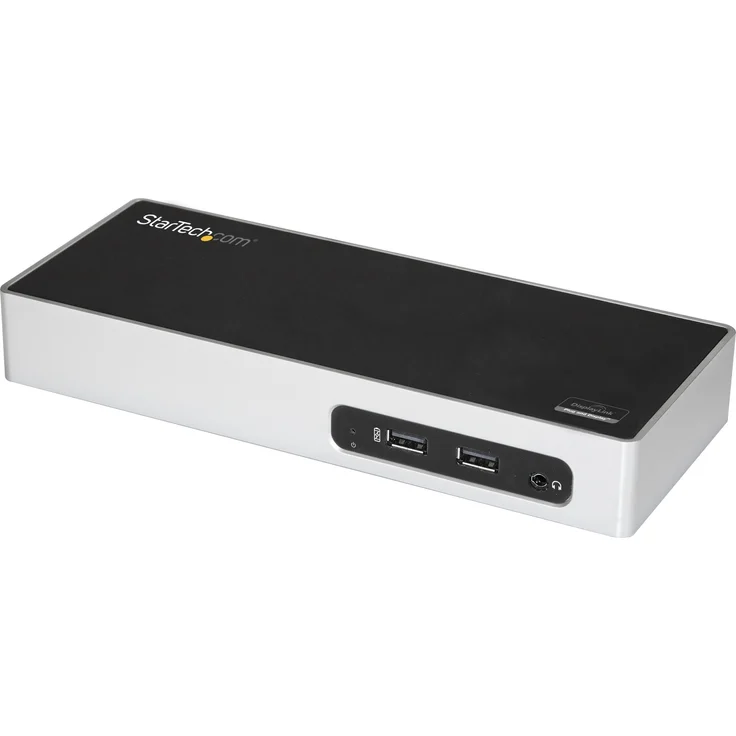 StarTech.com USB 3.0 Dual Monitor Dockingstation, USB auf HDMI, USB zu VGA oder DVI, USB 3.0 Dock, Port Replikator – Bild 1