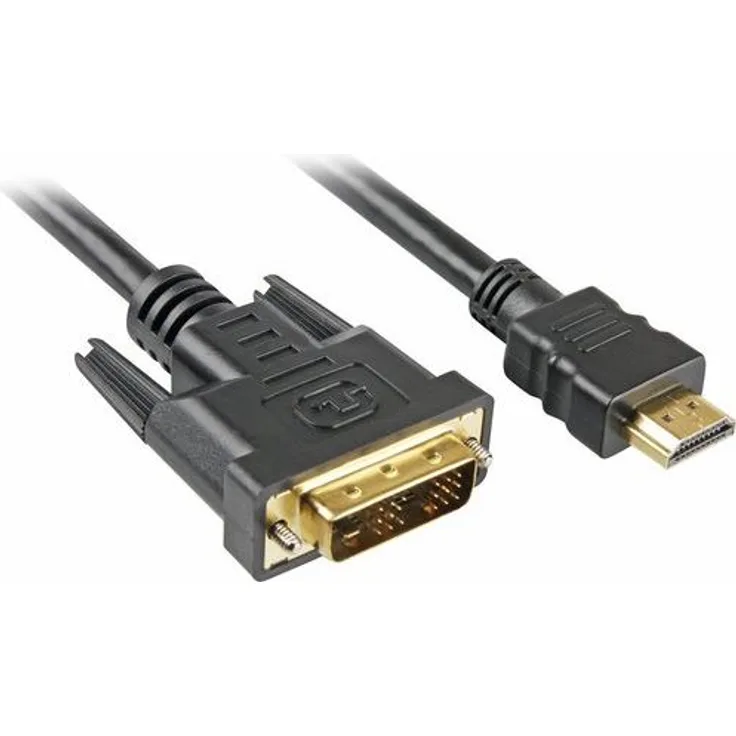 Sharkoon HDMI auf DVI-D 19-polig 3m schwarz
