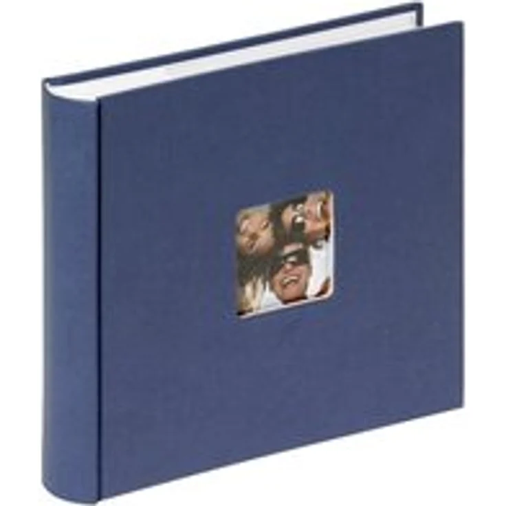 walther design ME-110-L Memo-Einsteckalbumalbum Fun, 200 Fotos 10x15 cm, blau
