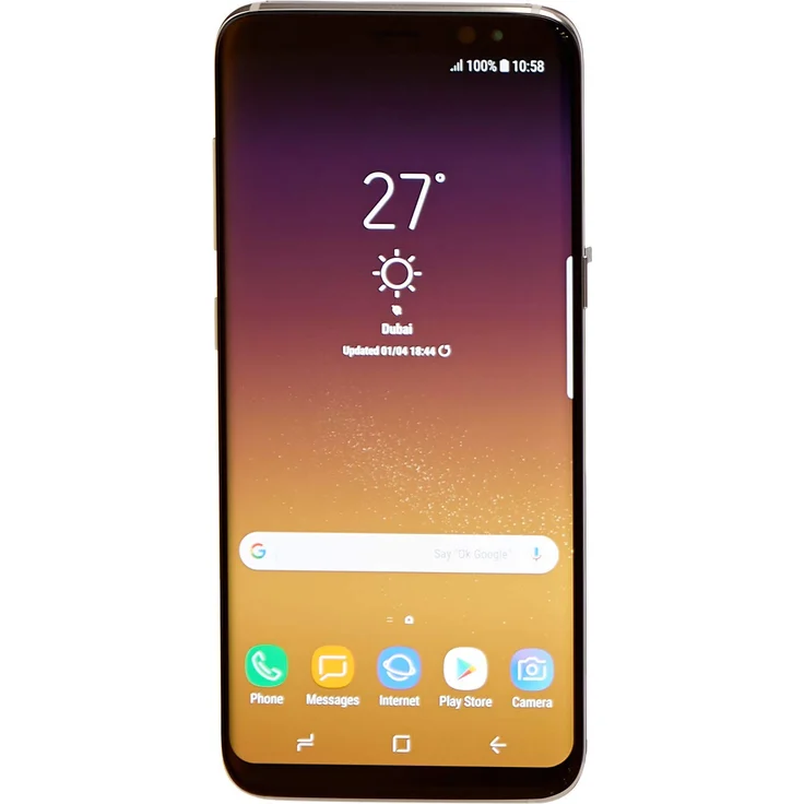 Samsung Galaxy S8 Smartphone 14,73cm Pixel (5,8 Zoll) Super-AMOLED-Display, 64GB interner Speicher, 4GB RAM, Dual-SIM, Android, Gold – Bild 2