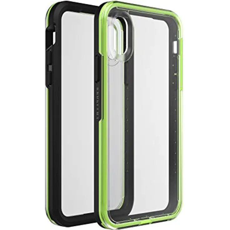 LifeProof Slam sturzsichere Schutzhülle für iPhone X-Xs Night Flash, schwarz-grün
