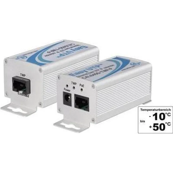 Netzwerkverlängerung 2-Draht Reichweite (max.): 500 m 100 MBit/s (1008431)