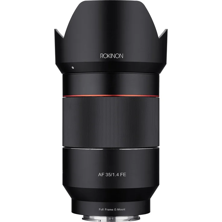Rokinon AF 35 mm f/1.4 Autofokus Weitwinkel-Full Frame für Sony FE Mount, schwarz (io3514-e) – Bild 1