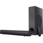 Creative Soundbar Stage (51MF8360AA000) 2.1 Soundbar mit Subwoofer, kabellos/kabelgebunden, geeignet für TV, schwarz