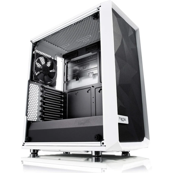 Fractal Design Meshify C White Tempered Glass Light TG – Bild 1