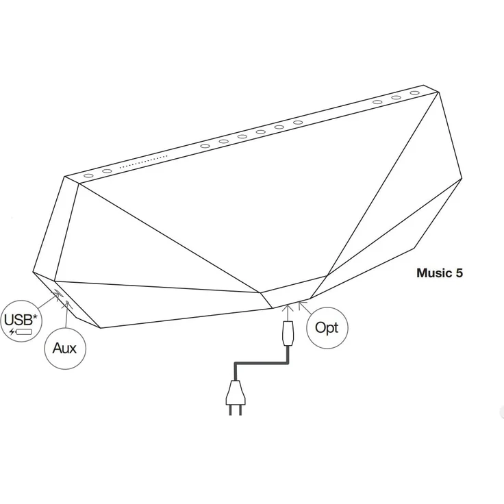 Dynaudio Music 5 Multiroom-Lautsprecher mit Webradio, geeignet für Indoor, grau – Bild 5