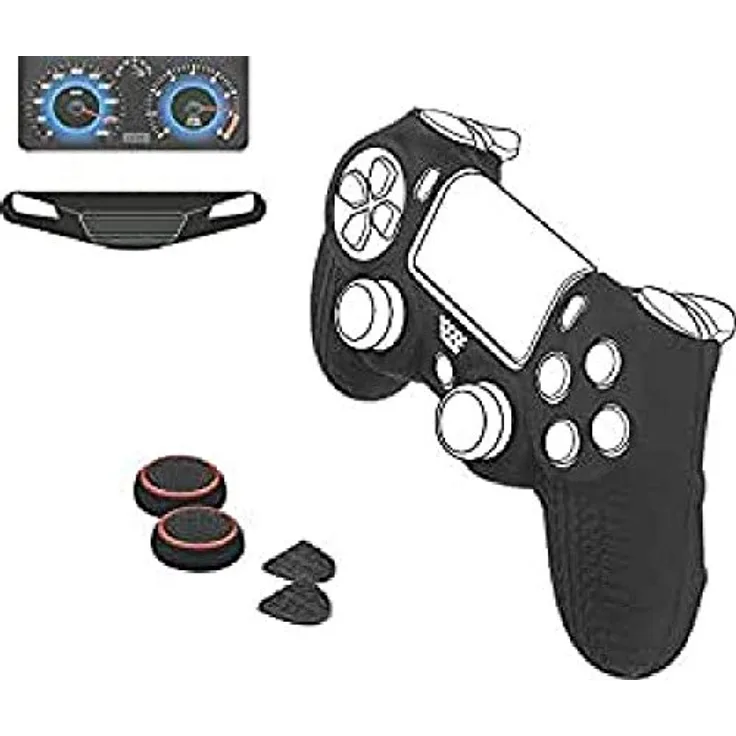 Speedlink Silikonüberzug für PS4 - GUARD Silicone Skin Kit 7-in-1 - Racing