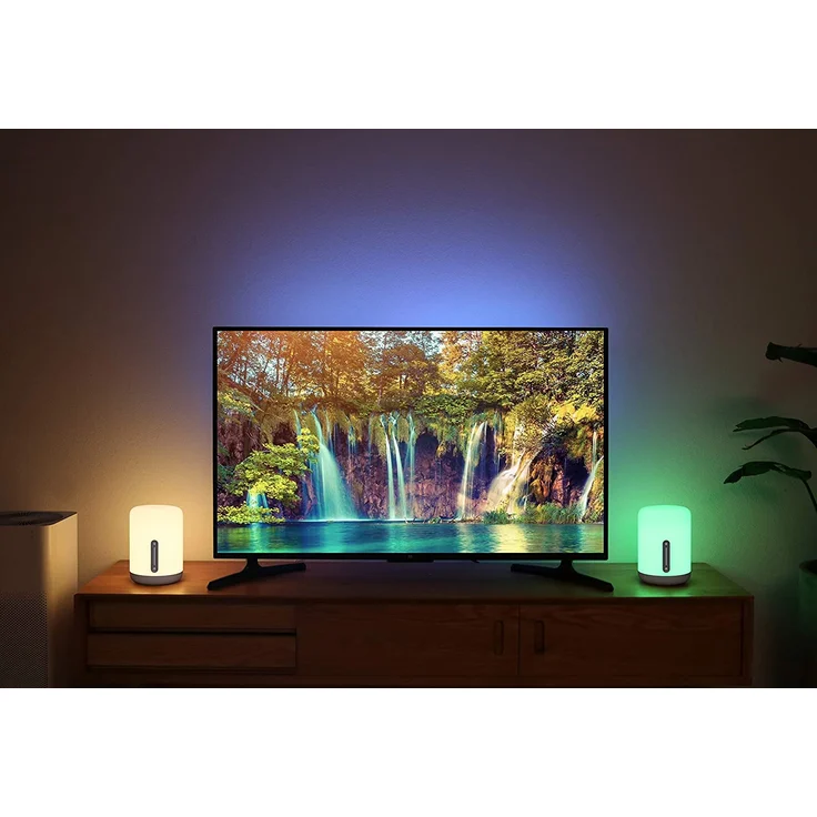 Xiaomi Mi Smart Bedside Lamp 2 Nachttisch-, Stimmungs- & Ambientelampe (Dimmbar, 16 Mio. Farben frei wählbar, iOS/Android, Appverbindung via Mi Home App, unterstützt Sprachassistenten) – Bild 8