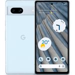 Google Pixel 7a 5G Smartphone (6,1 Zoll) AMOLED-Display, 128GB interner Speicher, 8GB RAM, Dual-SIM, Android 13, Sea