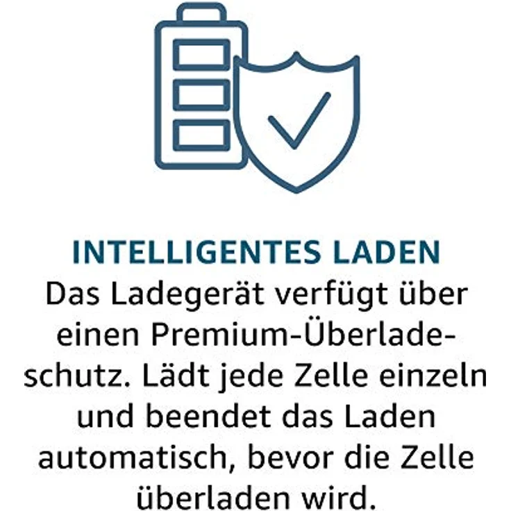 Panasonic eneloop pro, Intelligentes Schnellladegerät, für 1-4 Ni-MH Akkus AA-AAA, mit LED-Anzeige und Einzelschachtüberwachung, inklusive 4x eneloop pro, AA Mignon, min. 2500 mAh, 500 Ladezyklen – Bild 2