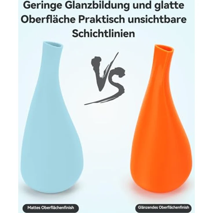 3DHoJor Matte PLA Filament, 2KG Mintgrün+Hellblau, 1.75mm, hohe Zähigkeit, verbesserte Haftung – Bild 3