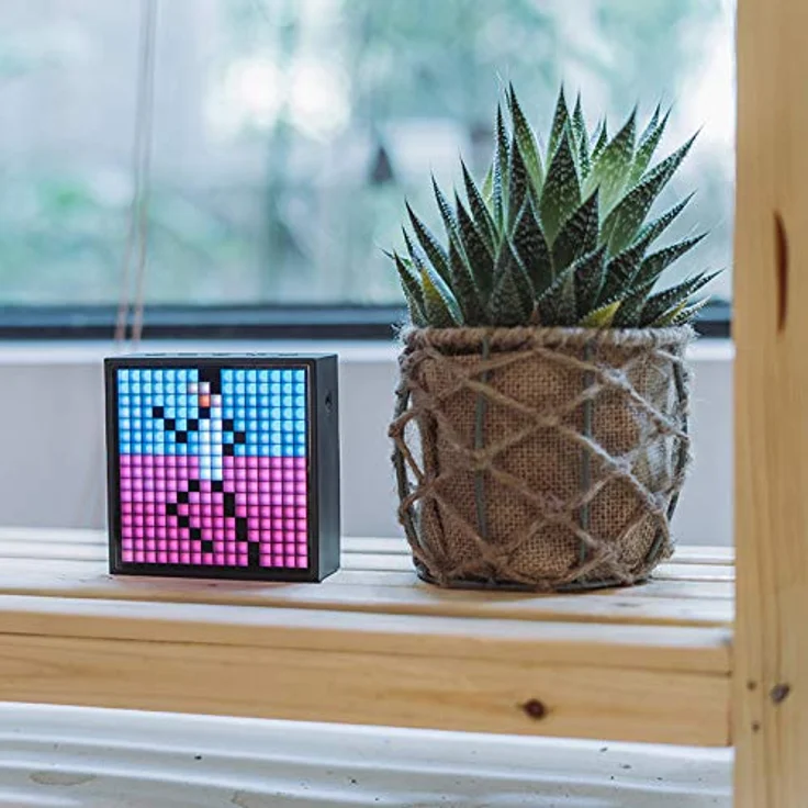 Divoom TimeBox EVO - 6W Pixel Bluetooth-Lautsprecher mit intelligenter App - Schwarz – Bild 2