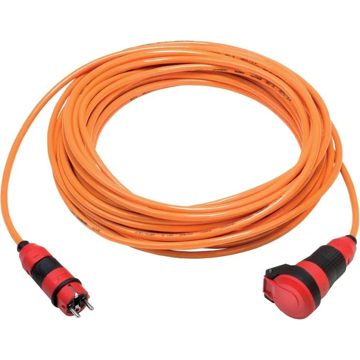 Kalthoff Althoff Verlängerungskabel H07BQ-F3G1,5, 10 Meter Ultra II Polyurethan, schwarz