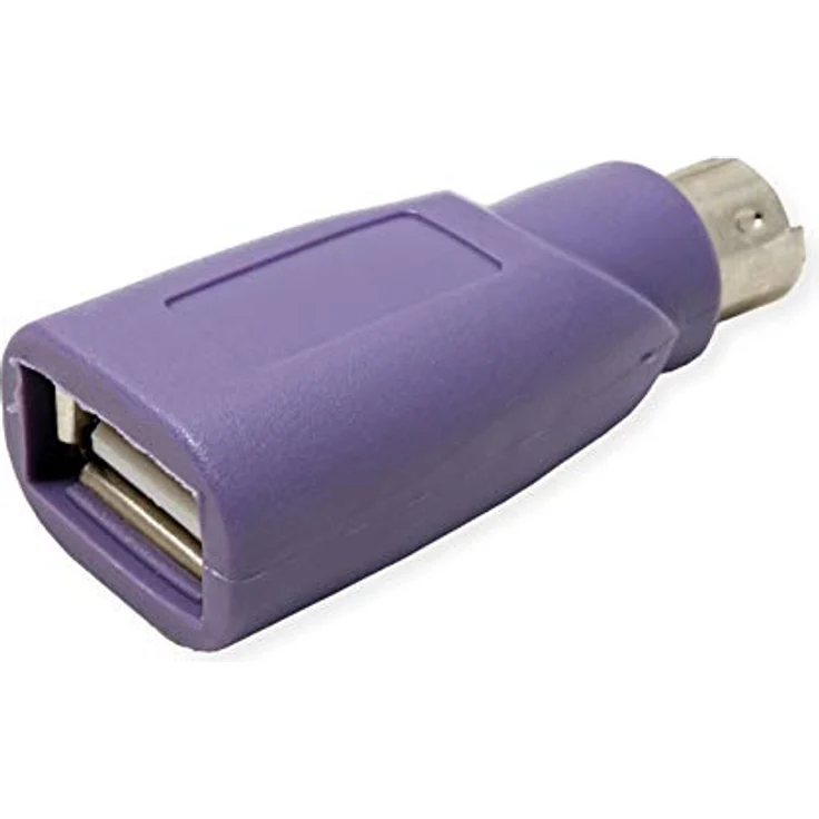Value 12991073 PS-2 USB Tastatur-Adapter lila – Bild 3