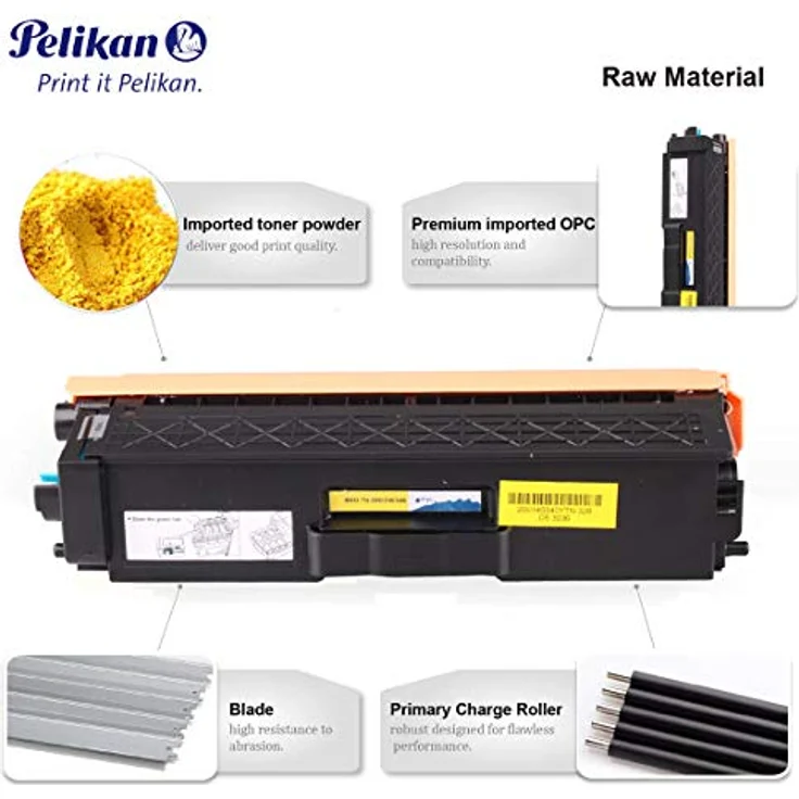 Pelikan TN-326Y, Toner mit exakter Farbwiedergabe, gelb – Bild 7