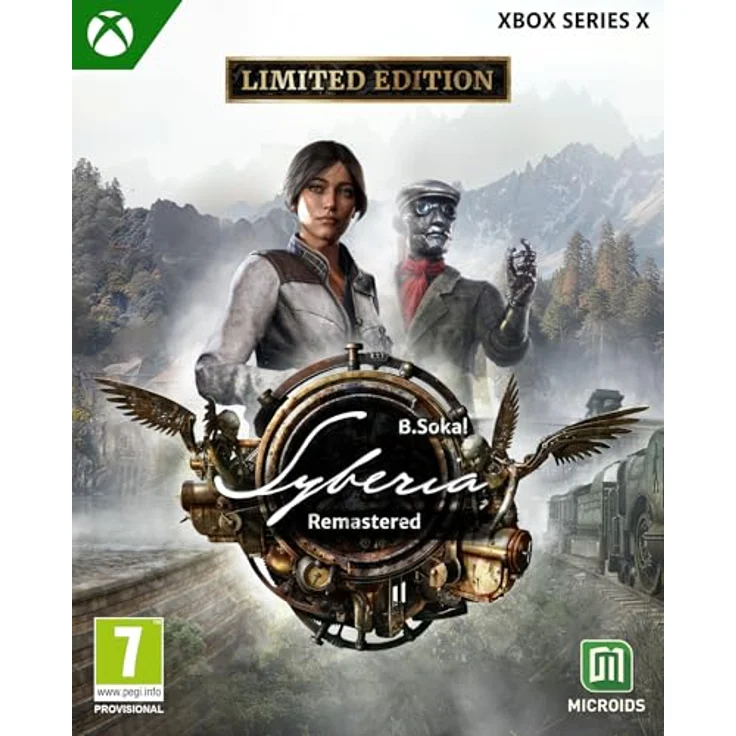 MICROÏDS SYBERIA - REMASTERED XSX, Xbox Series X Spiel mit überarbeiteter 3D-Grafik und neu gestalteten Puzzles – Bild 2