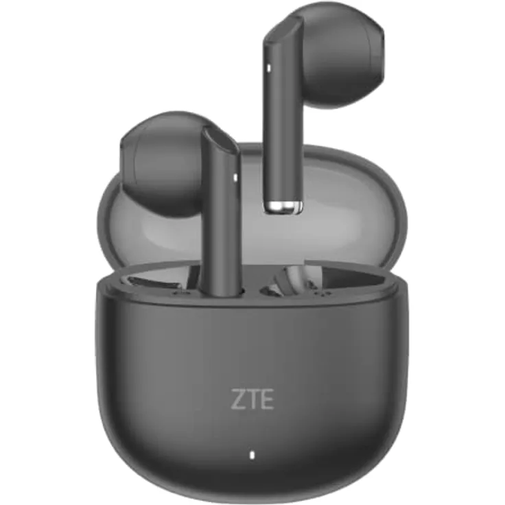 ZTE BUDS 2, Drahtlose Kopfhörer in Schwarz (Kabellos) mit standardmäßigen Funktionen