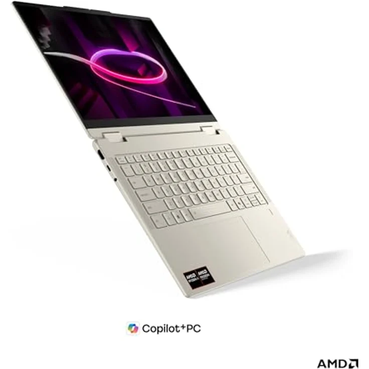 LENOVO Yoga 7 2-in-1 14AGP11 Copilot+ PC, 14 Zoll WUXGA Touchscreen, AMD Ryzen™ AI 5 435, 16 GB RAM, 512 GB SSD, Windows 11 Home, Muschelfarbe – Bild 19