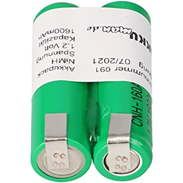 Akkupack 2,4V 1600mAh Spezial Industrie Akku AA Mignon Reihe mit... – Bild 6
