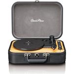 Lenco Classic Phono TT-116 Bluetooth-Plattenspieler mit 3 Geschwindigkeiten - 33, 45 und 78 U/min - Vintage-Vinyl-Plattenspieler - RCA-Ausgang - Stereo Lautsprecher - schwarz