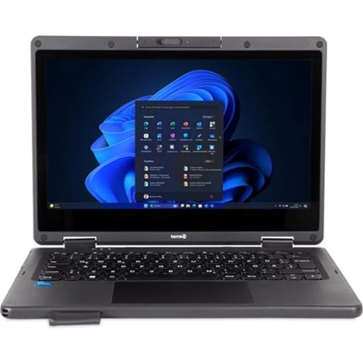 Wortmann MOBILE 360-11V4 N100 W11P, 2-in-1 Convertible Notebook mit 11,6" HD Display, Intel N100, 8 GB RAM, 256 GB SSD, grau