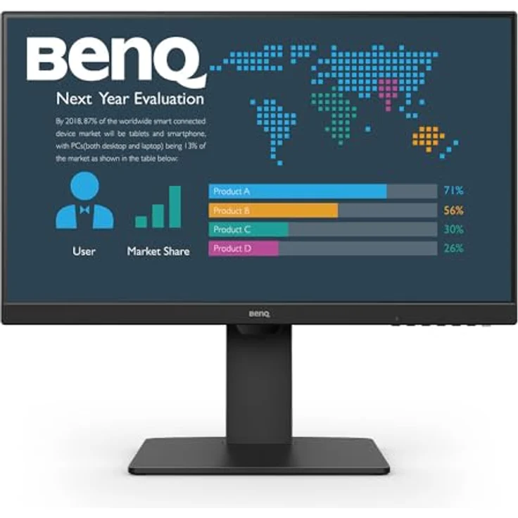 BenQ BL2786TC, 27" 1080p Business Monitor mit 100Hz Bildwiederholrate, ergonomisch höhenverstellbar, USB-C Konnektivität – Bild 1