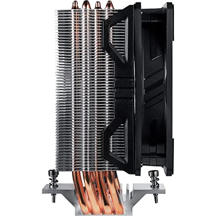 Cooler Master Hyper 212 EVO V2 CPU Kühler mit LGA1700 Halterung, Prozessorlüfter mit versetzten Kühlkörper, 4 Direktkontakt-Heatpipes, X-Vents Design, 120mm SickleFlow-Lüfter – Bild 5