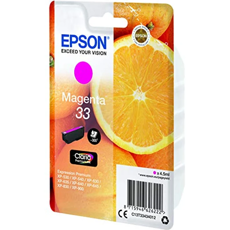 Epson C13T33434022 Magenta Original Tintenpatronen Pack of 1 – Bild 9