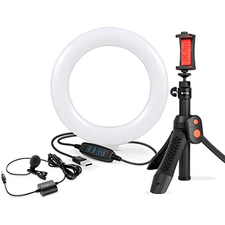 iRig Video Creator Bundle - professionelles Video & Streaming Kit für Smartphones, schwarz