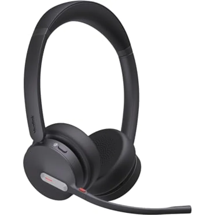 Yealink Headset BH 70 Dual Teams USB-C/A, Bluetooth-Headset mit Acoustic-Shield-Technologie, schwarz