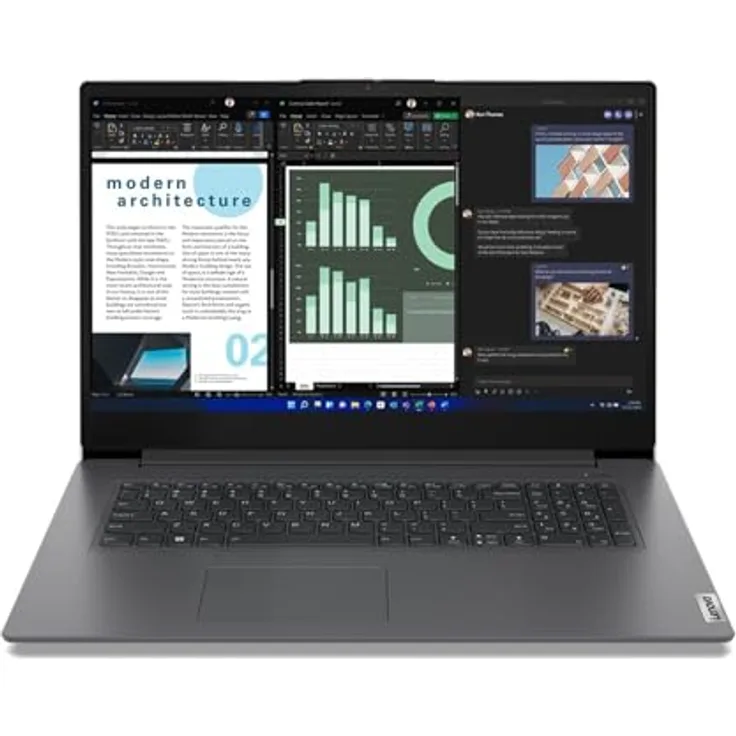 Lenovo V17-IRU (17,3") i5-13420U/16GB/512GBSSD/FHD IPS W11H Laptop in Grau